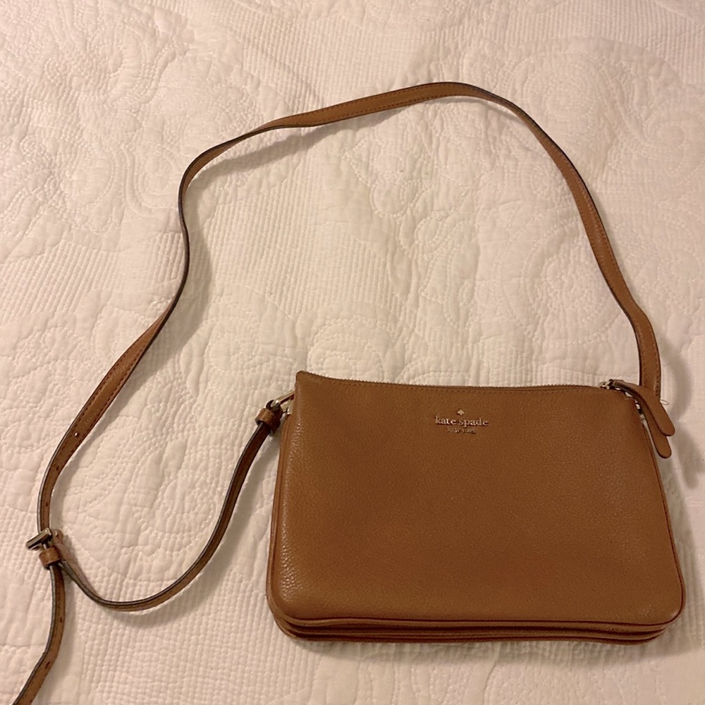 Kate Spade brown crossbody purse